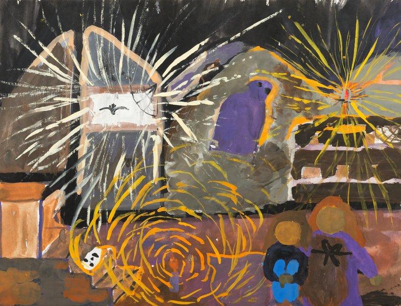 Archiv-Bild „Märchenbild (Das kleine Gespenst von Ottfried Preußler)“