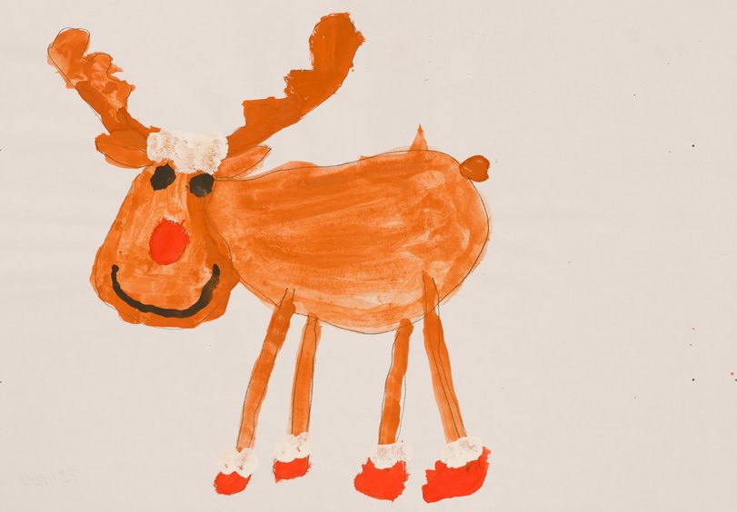 Archiv-Bild „Weihnachts-Rentier“