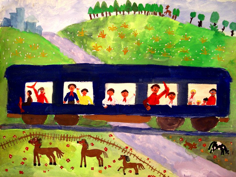 Archiv-Bild „Zugfahrt“