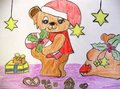 Archiv-Bild „Weihnachtsteddybär“