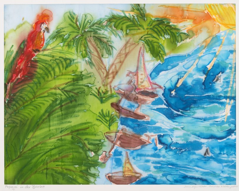 Archiv-Bild „Papagei in der Bucht“