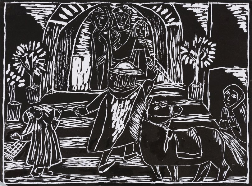 Archiv-Bild „Elisabeth kommt in Eisenach an“