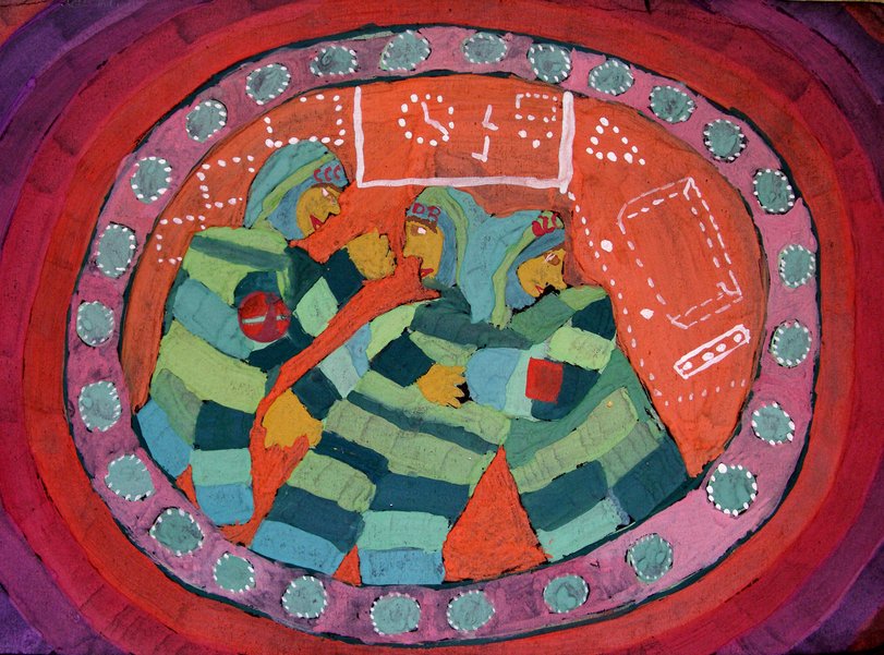 Archiv-Bild „Sowjetische Kosmonauten im Weltall“