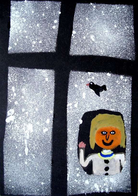 Archiv-Bild „Am Winterfenster“