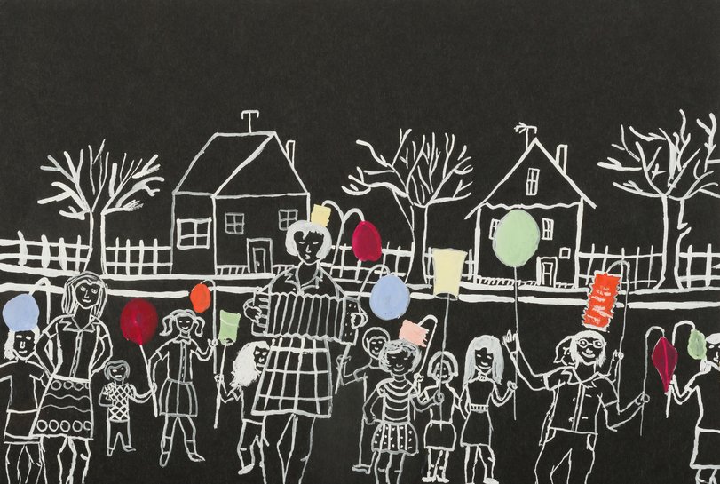 Archiv-Bild „Lampionumzug“