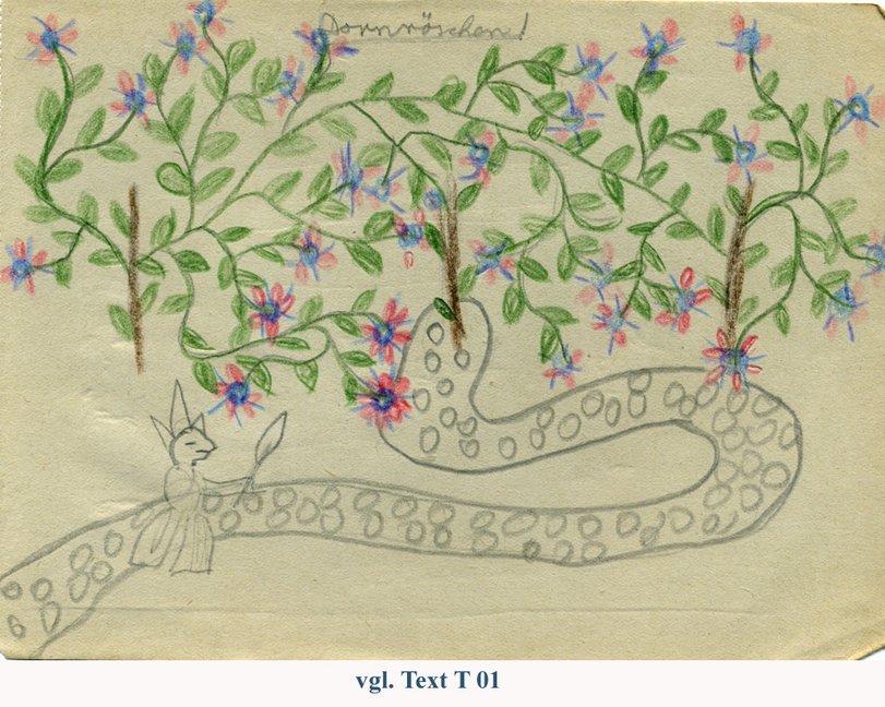 Archiv-Bild „1951, Dornröschen“