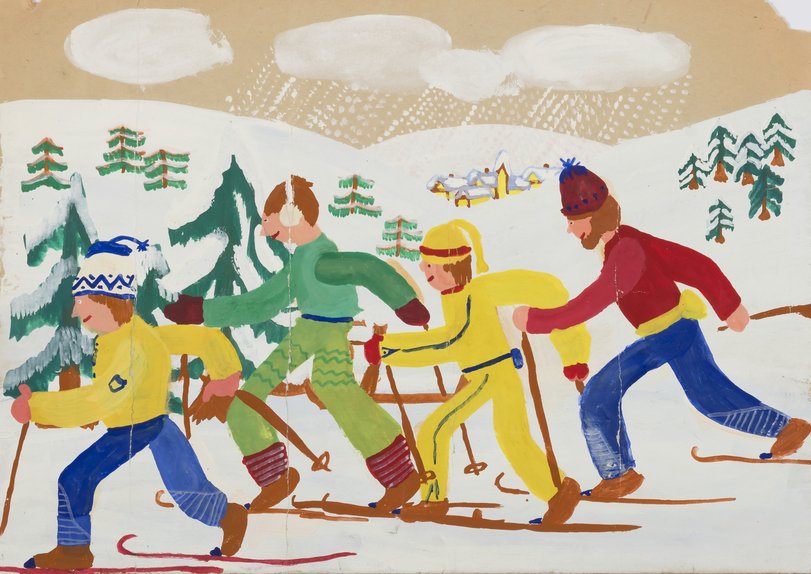 Archiv-Bild „Skiwanderung in Gelberg“