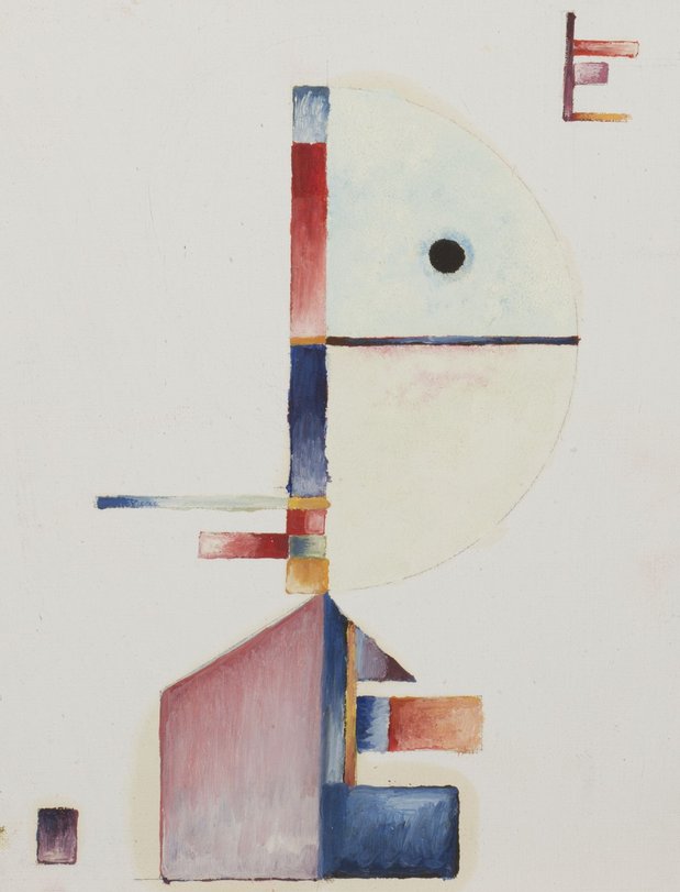 Archiv-Bild „Abstrakte Farbformen nach Kandinsky“