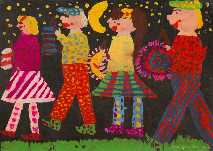 Archiv-Bild „Wir tragen eine bunte Laterne“