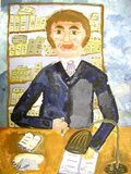 Archiv-Bild „Mein Vater am Arbeitsplatz“