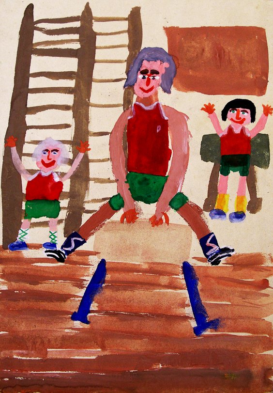 Archiv-Bild „Turnen, Bocksprung“