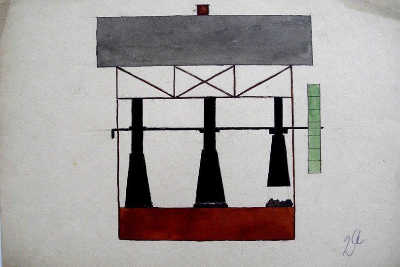 Archiv-Bild „Brikettpresse“