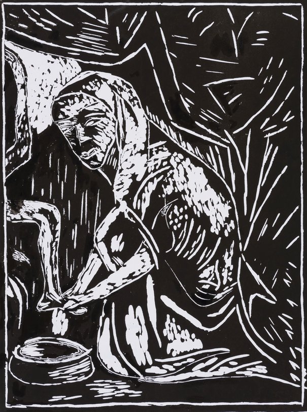 Archiv-Bild „Elisabeth pflegt Kranke“