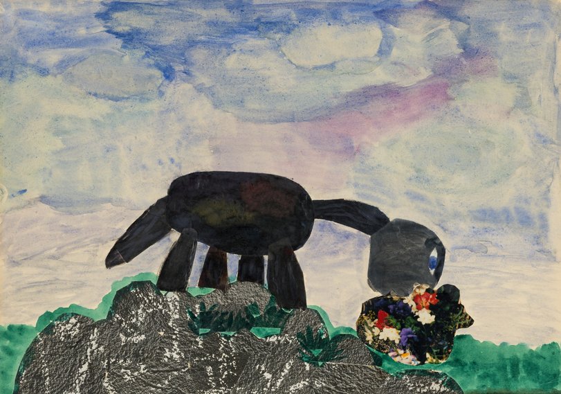 Archiv-Bild „Saurier und Marsbewohner“