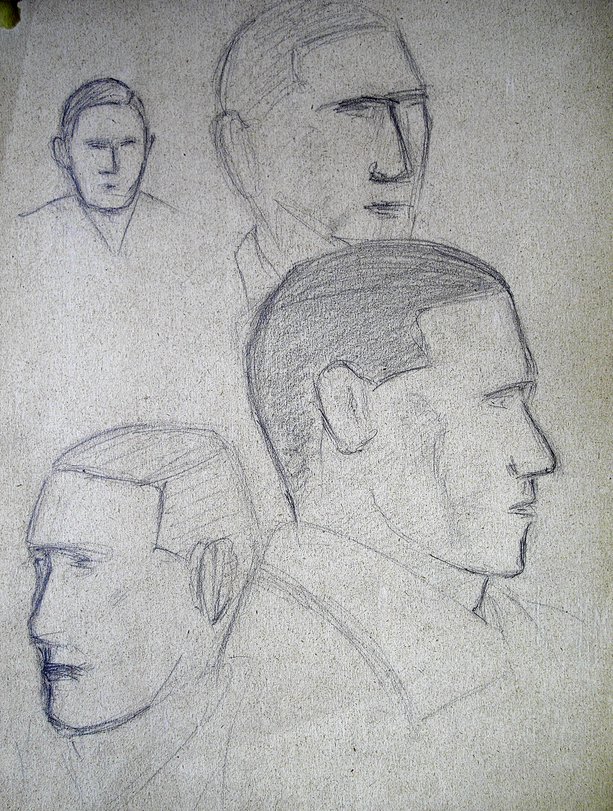 Archiv-Bild „Porträtskizzen“