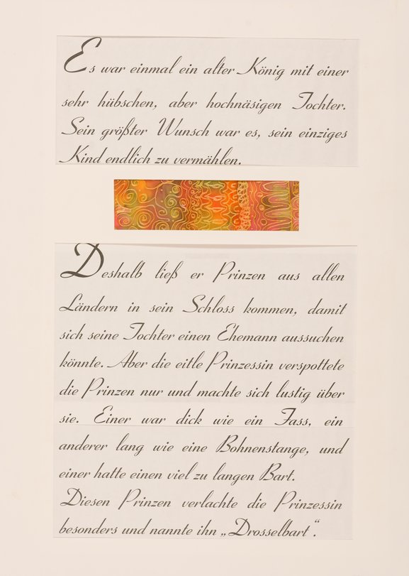 Archiv-Bild „König Drosselbart“