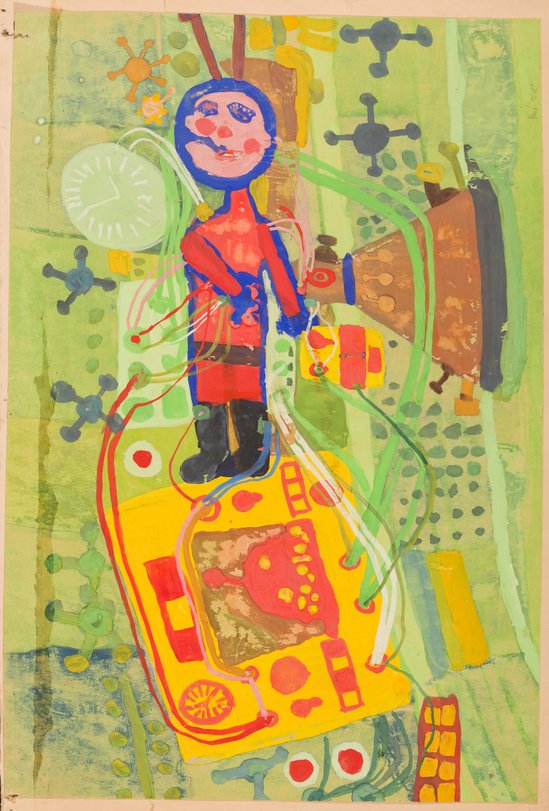 Archiv-Bild „Kosmonauten im All“