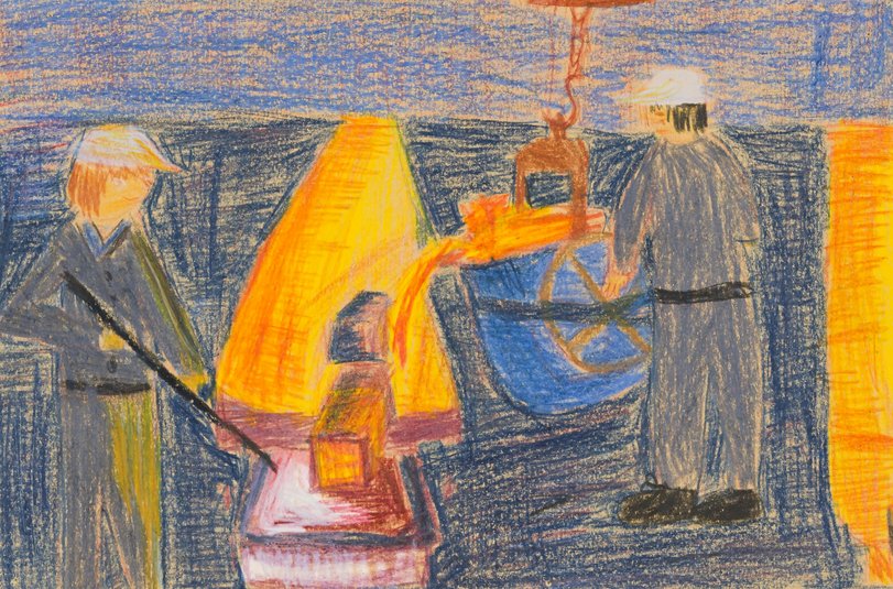 Archiv-Bild „Stahlwerker“