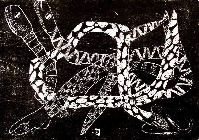 Archiv-Bild „Schlangensalat“