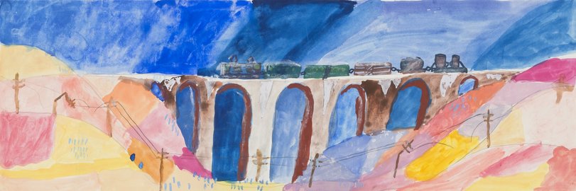 Archiv-Bild „Eisenbahnbrücke“