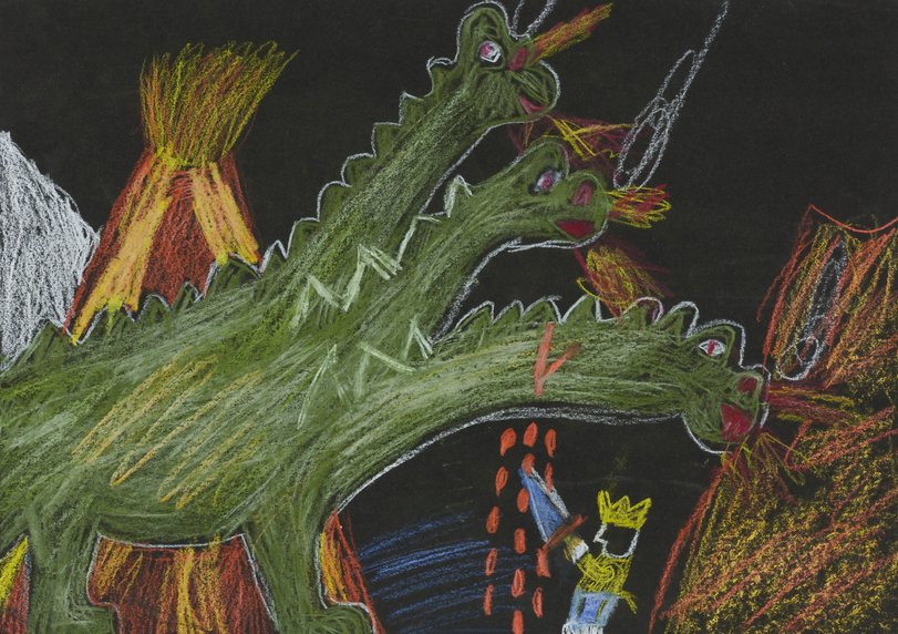 Archiv-Bild „Drachenkampf“