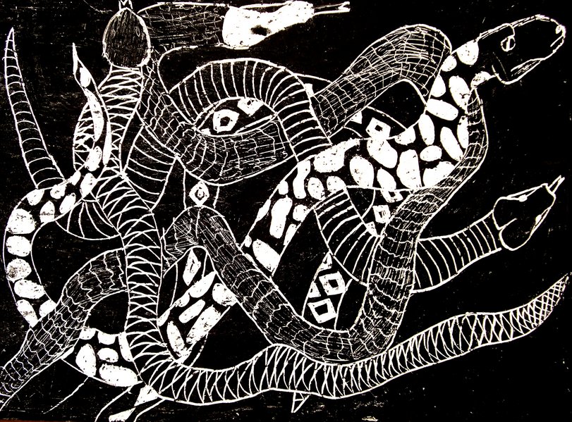 Archiv-Bild „Schlangensalat“