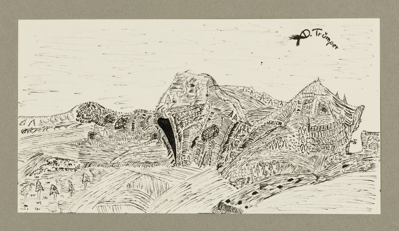 Archiv-Bild „Zeichenstudien Landschaften“