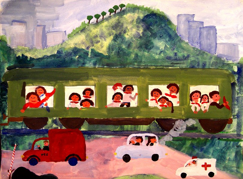 Archiv-Bild „Zugfahrt“