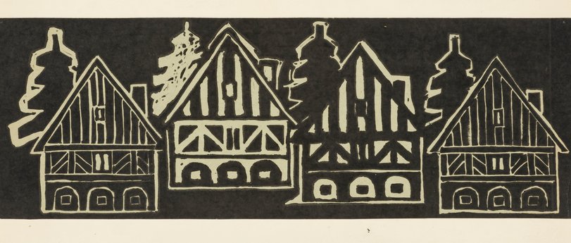 Archiv-Bild „Häuser im Wald“