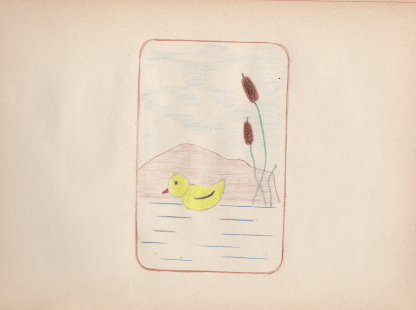 Archiv-Bild „Eintrag in ein Poesiealbum“