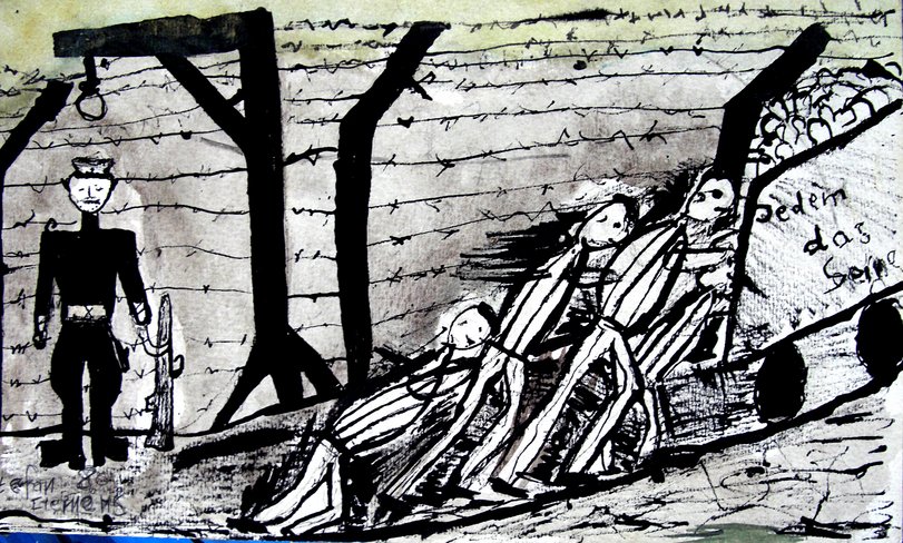 Archiv-Bild „Illustration zum Buchenwaldlied“