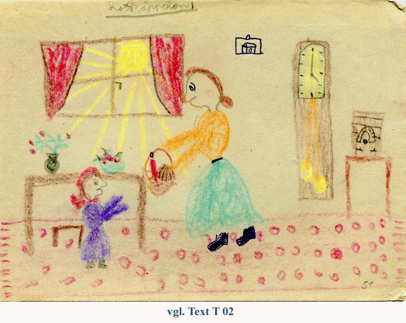 Archiv-Bild „1951, Rotkäppchen“