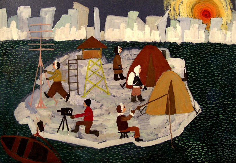 Archiv-Bild „Bei den Eskimos“