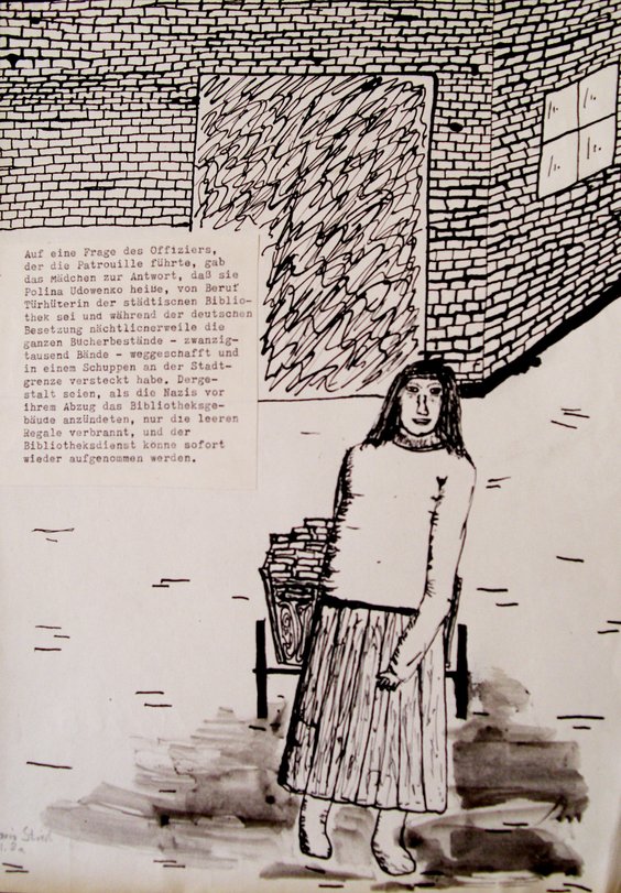 Archiv-Bild „Auf eine Frage des Offiziers“