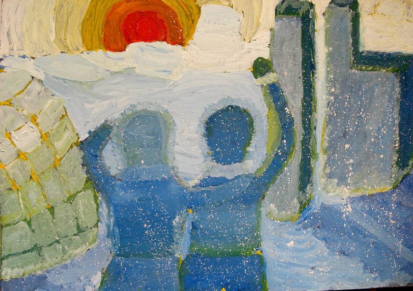 Archiv-Bild „Sowjetische Kosmonauten im Weltall“