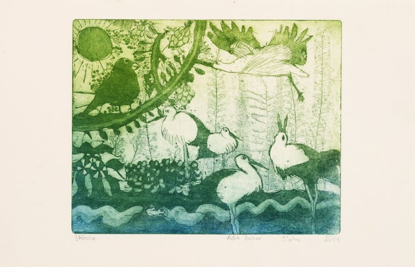 Archiv-Bild „Störche“