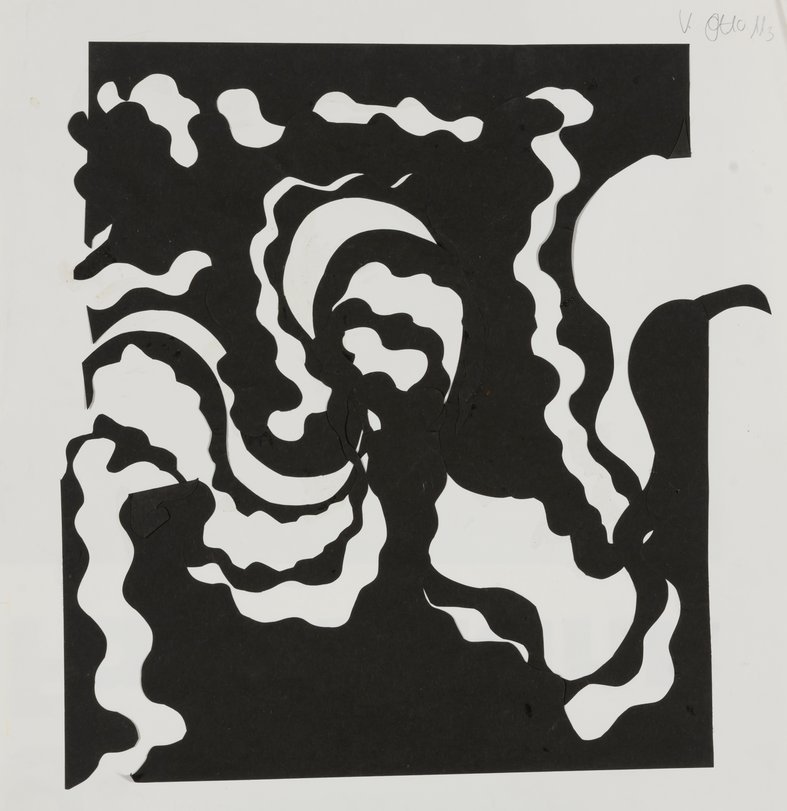 Archiv-Bild „Schwarz-Wei -Komposition“