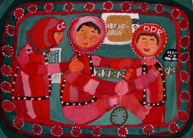 Archiv-Bild „Sowjetische Kosmonauten im Weltall“