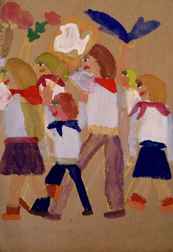 Archiv-Bild „Pioniere zur Friedensfahrt“