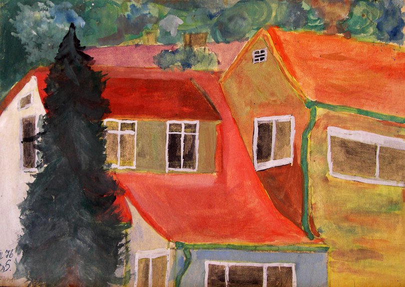 Archiv-Bild „Dorfansicht“