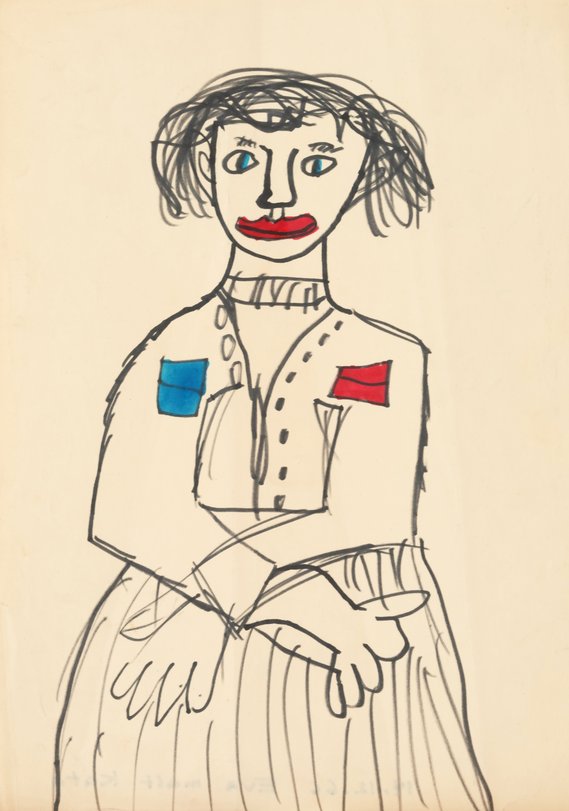 Archiv-Bild „Eva malt Kata“