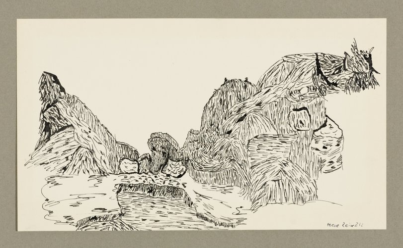 Archiv-Bild „Zeichenstudien Landschaften“