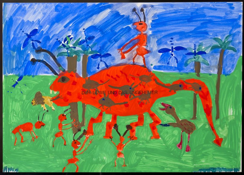 Archiv-Bild „Der Löwe und das Ungeheuer“