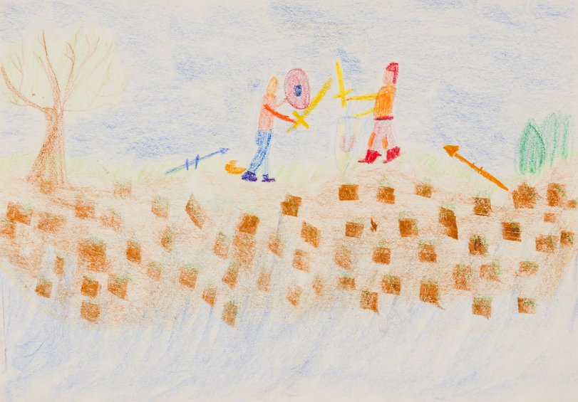 Archiv-Bild „Ogier im Kampf mit Karahö“