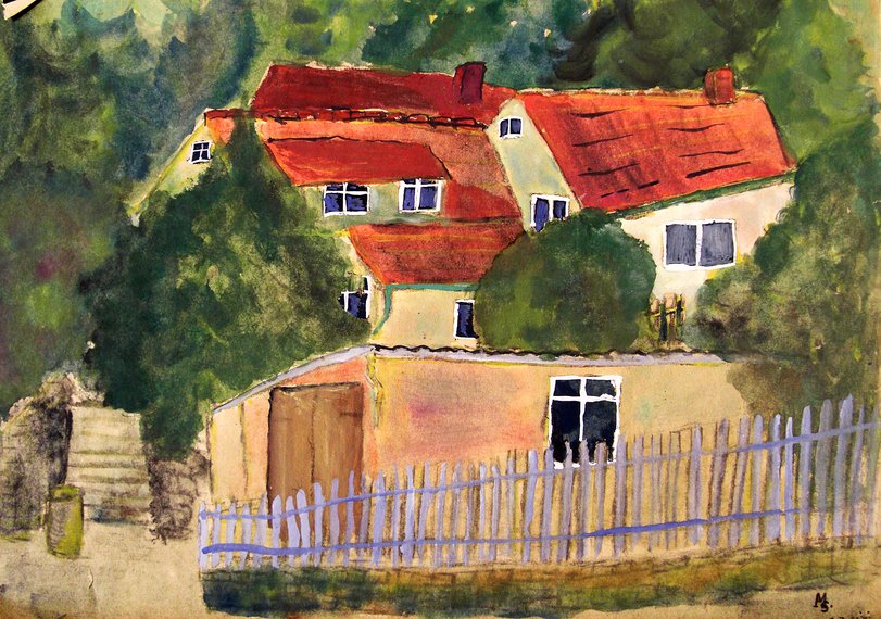 Archiv-Bild „Dorfansicht“