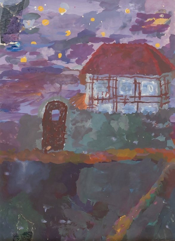 Archiv-Bild „Abends am Goethe-Gartenhaus“