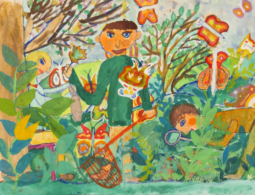 Archiv-Bild „Im Garten“