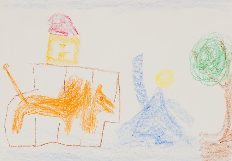 Archiv-Bild „Ludwig und der Löwe“