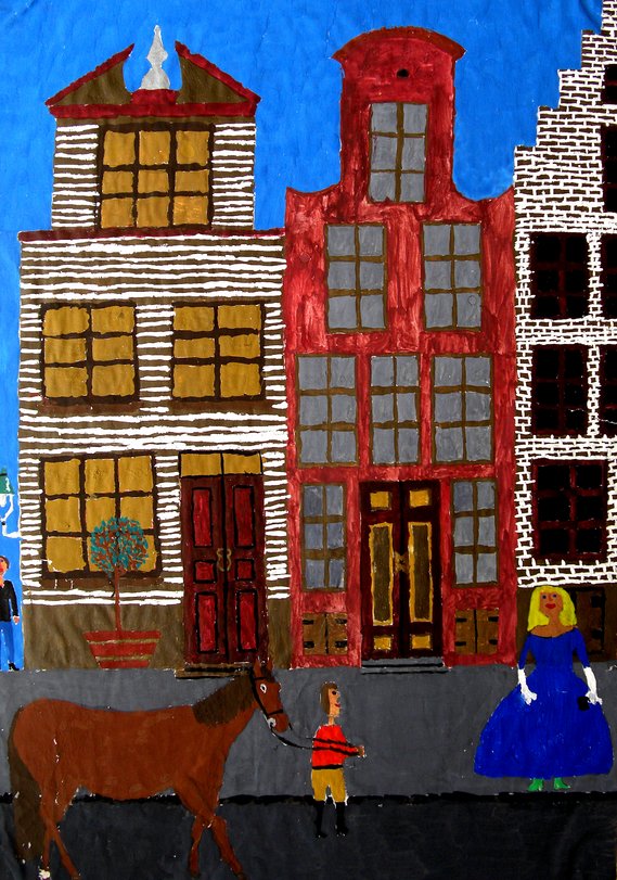 Archiv-Bild „Illustration historische Stadt“