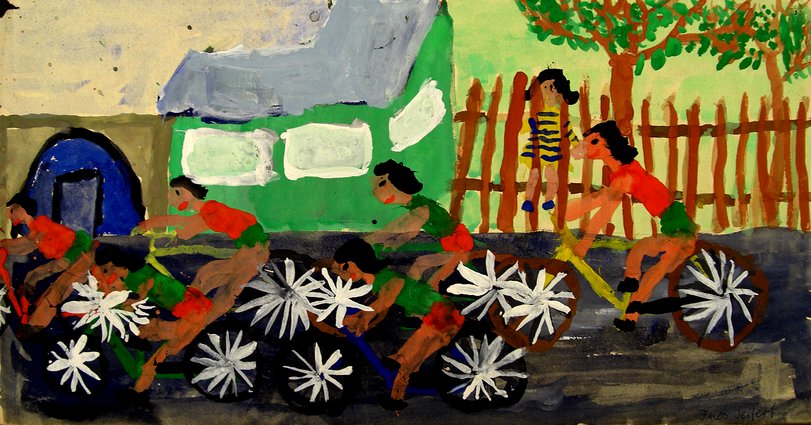 Archiv-Bild „Friedensfahrt“